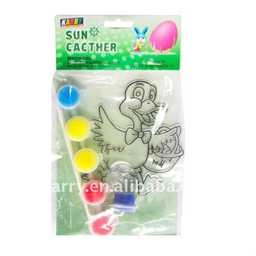 Einzelpackung Fancy Ostern Stil Suncatcher Lack-Set